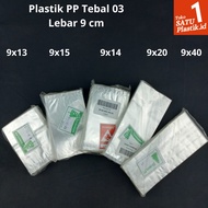 PP Plastic Width 9 Thickness 03 9X13 9X14 9X15 9X20 9X40 Clear Plastic