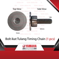 1DR-E2228-00 Yamaha Original Y16ZR Y16 V1 V2 Lagenda Fuel Injection FI 115 Bolt ikat Tulang Timing C