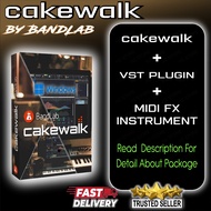 Cakewalk By Bandlab Version 2024.12  DAW Music Producer Mixing Mastering Software with Vst Plugin fo