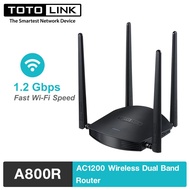 TOTOLINK รุ่น A800R Wireless AC1200 Dual Band Gigabit Router (Lifetime Forever)