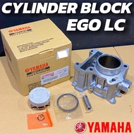 CYLINDER BLOCK YAMAHA EGO LC 44P-WE13E-00 100%ORIGINAL YAMAHA HONG LEONG 1 SET CYLINDER PISTON & RIN