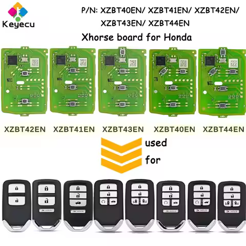 KEYECU Xhorse P/N: XZBT40EN/ XZBT41EN/ XZBT42EN/ XZBT43EN/ XZBT44EN Remote Board for Honda Smart Rem