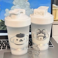 400ml Sanrio Sports Water Cup For Girls With Scale Fitness Shake Cup Student Plastic Cup Cute U3b2
