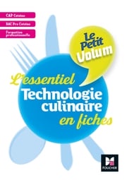 Le Petit Volum' Technologie culinaire Dorothée Labarre-Le Rolland