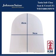 Johnson Suisse Turin/Erika/Lucca Soft Close Seat&Cover | Toilet Seat | Seat Cover | Tudung Tandas Du