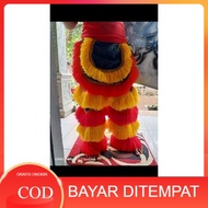 celana barongan barongsai macanan reog Ponorogo anak kecil TK SD warna pelangi merah kuning biru - B