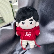 【Cotton Doll】Jay Chou Peripheral Plush Toys Star Doll Zhou Classmate Ornaments Wear And Take Off Baby Clothes 15cmCotton Doll Customization