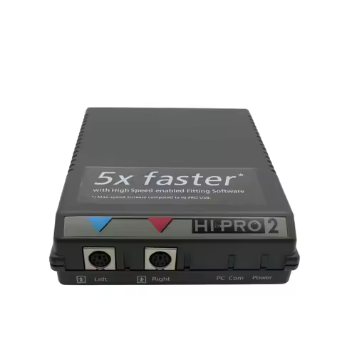 5X Hipro 2 USB Programmer Compatible Hearing Aid Phonak Resound Signia Rexton Oticon Digital Hearing