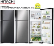 HITACHI R-V560P7MS New Stylish 2 door Inverter Refrigerator 450L