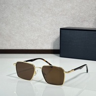 14KT CAR 2025 Retro Large Square Sunglasses Trendy Hip Hop Light Sunglasses ins Style Simple Glasses