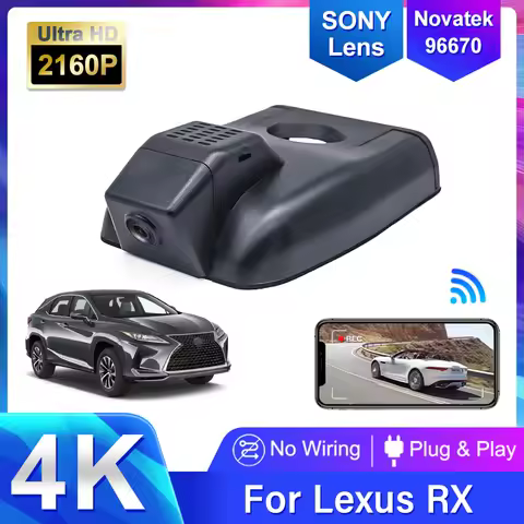 UHD 2160P 4K Dash Cam Front and Rear Camera Car Dvr For Lexus RX 200t 300 for Lexus RX 350 for Lexus