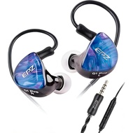 EPZ Q1 PRO in Ear Monitors HiFi Bass Earbuds IEM Earphones Gaming Headphones 3.5mm Port with Microph