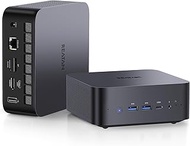Reatan AI Oculink Mini Barebone PC AMD Ryzen 7 255 (8C/16T Upgraded 8745HS) Radeon 780M NO SSD & NO 