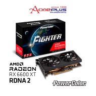 (AONE PLUS SS2) POWERCOLOR FIGHTER AMD RADEON RX 6600 XT 8GB GDDR6 128-BIT PCI-E 4.0 GRAPHIC CARD