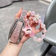 For Proton X50 Key Case New Proton X50 Key Cover TPU Car Key Cover Geely Key Fob Case Remote Case Ca