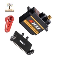ES08MAII Steering Servo with Servo Mount and Servo Arm for  SCX24 1/24 RC Crawler Car Upgrades Parts