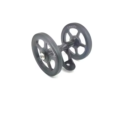 Litepro Bike Double Roller Rear Wheels Replacement For Brompton Fender Wheel 60mm Mudguard Easy Doub