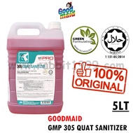 GOODMAID GMP 305 QUAT SANITIZER - 5lt - GOODMAID GMP 305 Quat Sanitizer- 5L 5 Litres- Multi Surface Quat Sanitiser
