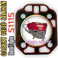 S1115 ZS1115 Gasket Head Paking Kop Deksel Mesin Diesel DongFeng JiangDong Shark dll