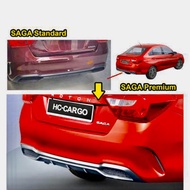 Proton saga vvt 2019 2020 2021 rear bumper lower diffuser chrome garish line