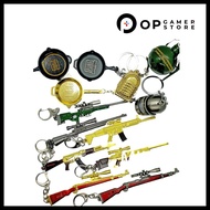 PUB G KEYCHAIN PUBG KEYCHAIN GUN KEYCHAIN ACCESSORIES PUBG Keychain Lvl 3 Helmet Golden Gun Pan Snip