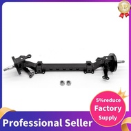For 1/14 Tamiya Trailer Model Truck Black Trailer Model Truck with Unpowered Front Axle Caster Simul