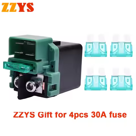 Starter Relay + Fuse For Kawasaki VN800 VN900 VULCAN VN 800 900 DRIFTER CLASSIC ZZR1200 ZX1400 NINJA