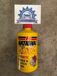 NATIONAL SYNTHETIC BRAKE AND CLUTCH FLUID DOT4 500ml