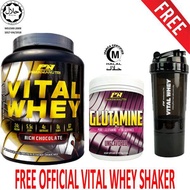 Vital Whey Halal 2kg/4.41lbs 100% Whey Isolate With 24g Protein 67 Servings(Chocolate Milkshake) + 1
