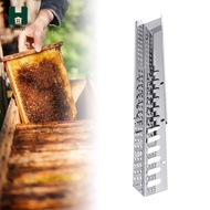[Homyl] Sliding Beehive Entrance Reducer Stainless Steel Guard Universal Hive Tool for 8 or 10 Frame