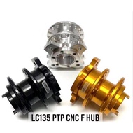 ( LC135 / Y125Z / SRL115 FI ) PROTAPER CNC FORGED FRONT DEPAN WHEEL HUB ALLOY  made in Malaysia