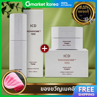 INCELLDERM | ICD 래디안솜 2 ชนด สำหรบผวใส แรดออนซอม 100 ไมโครฟลไดเซอร โทนเนอร+ครม+เมคอพ แถมฟร