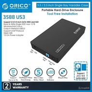 Orico 3588 USB 3.0 3.5 inch HDD Casing / ORICO 3.5" SATA HDD Casing 2 Year Guarantee