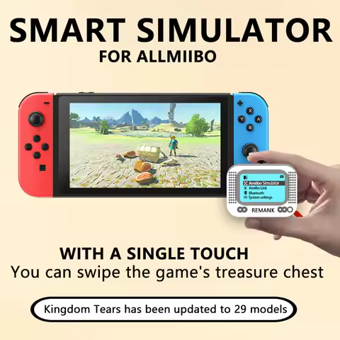 REMANK For Amiibo Pixl Emulator NFC Pixl Infinite Swipe For pixl Amiibo Emulator Switch Smart Simula