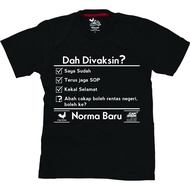 CAP AYAM | Dah Divaksin? #DahDivaksin? | T-shirt Cap Ayam Original | Short Sleeve T-shirt