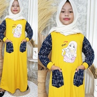 Miao CHILDREN'S GAMIS COMBINATION WITH POCKETS 4-12 years A C5H7