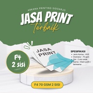 Print HVS F4 70 gsm 2 sides