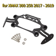 for XMAX 300 250 2017 - 2019 Motorcycle Navigation Bracket Rearview Mirror Forward Mount Front Stand Holder Phone Bracket GPS Plate Accessories