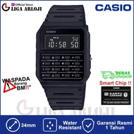CASIO CA-53WF-1BDF - JAM TANGAN CALCULATOR / KALKULATOR - HITAM - CA53 - BOSS SHIP