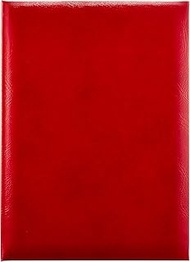 Nakabayashi FSL-B5R Diploma File Award Holder Bi-Fold Vinyl Cloth B5 Format Red