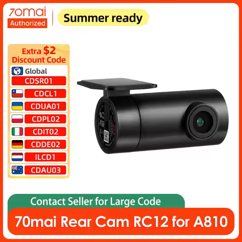 70mai Rear Cam RC12 for 70mai Dash Cam 4K A810