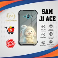 Samsung J1 Ace Rabbit Case Samsung J1 Ace Hardcase Softcase Glossy Kesing GlossyMart