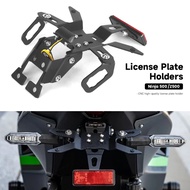 Motorcycle Accessories Rear License Plate Holder Bracket Mount New For kawasaki  NINJA 500 Ninja500 