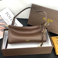 *Aurora* ALAIA 2025 new classic logo exquisite, fashionable, high-end and elegant shoulder crossbody