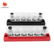 Flameer 300A จ่ายไฟ2ชิ้นกล่อง DC Busbar 48V DC Busbar