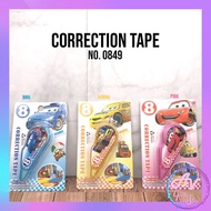 correction tape tipe 8 / tip ex kertas kecil tipe 8 / ti pex roll 8m
