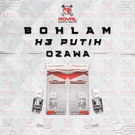 WHITE H3 FRONT BULB 12V / 55W OZAWA