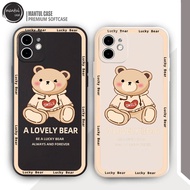 Case Love Bear Infinix HOT12PLAY HOT11PLAY HOT10PLAY 9PLAY SMART6 SMART5 SMART4 HOT12i HOT10 NOTE12i NOTE12 SMART7 HOT30i HOT11SNFC Softcase High Quality And Equipped With camera protector With Various Attractive Color Choices