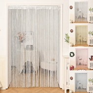 Creative Colorful Door Curtain Sparkle Glitter String Curtain Partition Curtain Langsir