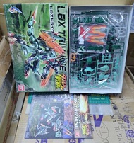 BANDAI LBX TRIVHINE 048紙箱戰機 可動人形模型 未開封新品100%真正香港行版！！(MK/YMT站/信和地面/本店交收/順豐到付/自備膠袋/可郵寄海外)外盒狀況良好絕不完美敬請注